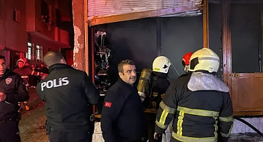 Şanlıurfa’da işyeri yangını!