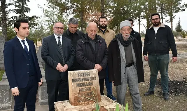 Şanlıurfa’da mezarı başında anıldı!