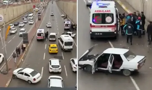 Şanlıurfa’da zincirleme kaza! Yaralılar var