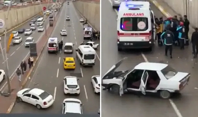 Şanlıurfa’da zincirleme kaza! Yaralılar var