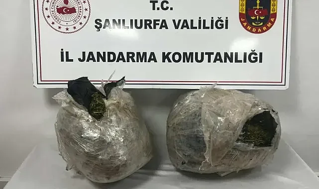 Şanlıurfa’nın iki ilçesinde operasyon! 20 kilogram ele geçirildi!