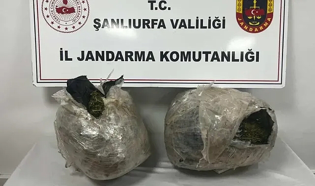 Şanlıurfa’nın iki ilçesinde operasyon! 20 kilogram ele geçirildi!