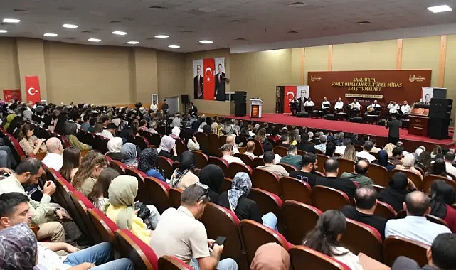 Şanlıurfa’nın kültürel değerleri eser haline getirildi!