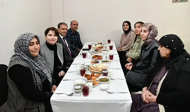 Şanlıurfa Valisi Şıldak, Çiçek Ailesi’ne misafir oldu!