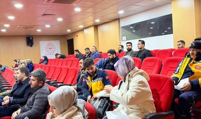 Şanlıurfa'da 112 Personeline İş Sağlığı ve Güvenliği Eğitimi Verildi