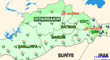 Şanlıurfa'da Yağışlı Hava Etkili Olacak, Yükseklerde Çığ Tehlikesi