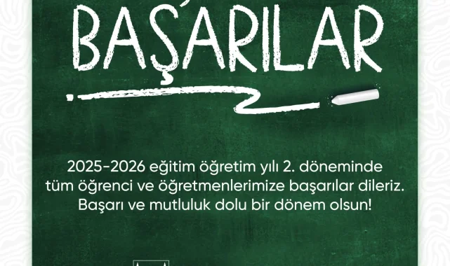 Şanlıurfa'dan Öğrenci ve Öğretmenlere Yeni Dönem Tebriği