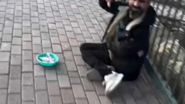 Şanlıurfaspor Eski Kalecisi Ferhat Ertürk'ten Dilenciye Yardım Girişimi ve Sitemi