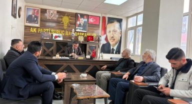 Suruç AK Parti İlçe Başkanı İbrahim Uçar'dan Hemşerilerine Ziyaret