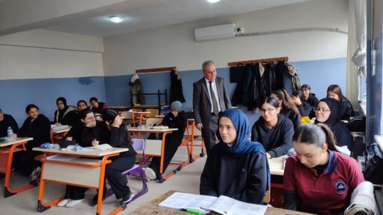 Suruç İlçe Milli Eğitim Müdürü Öğrencilerle Buluştu