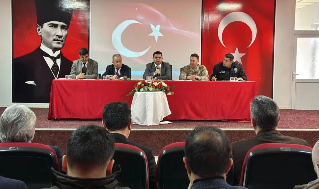 Suruç'ta Okul Güvenliği Toplantısı Gerçekleştirildi
