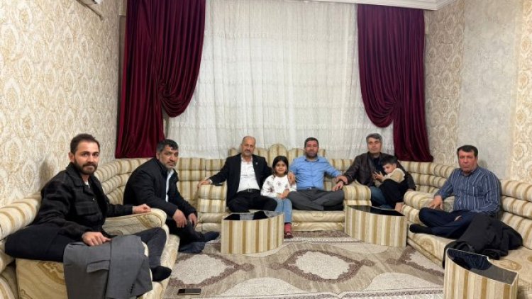 Suruç'ta Şehit Ailesine Ziyaret: Milletle Niyet Bir
