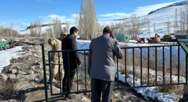 Susuz'da sel ve taşkın riskine karşı yerinde inceleme