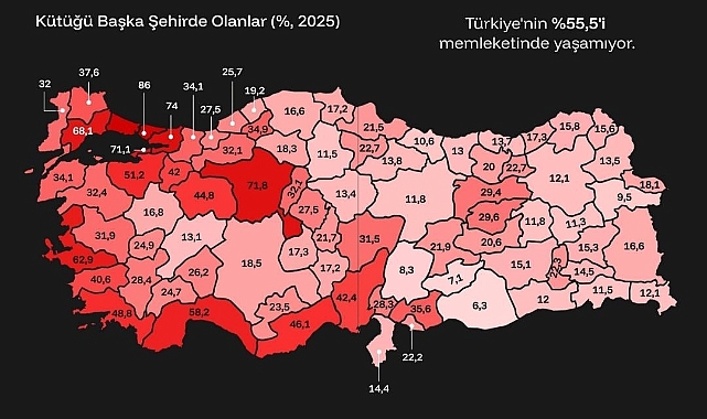 Türkiye’nin “Memleketine En Bağlı” Şehirleri Açıklandı! Zirvede Şanlıurfa Var