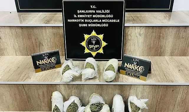 Urfa'da durdurulan araçtan çıktı!