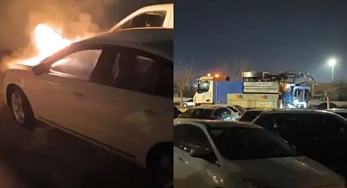 Urfa'daki yangına vidanjör müdahale etti!