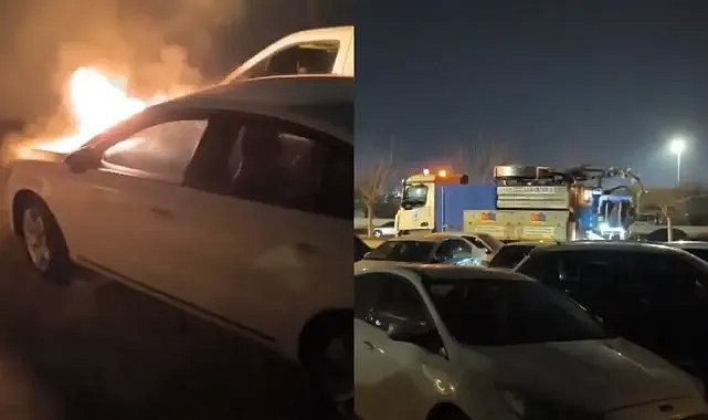 Urfa'daki yangına vidanjör müdahale etti!