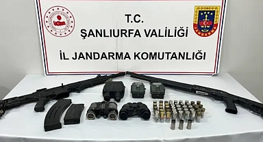 Urfa’nın ilçelerinde silah operasyonu!