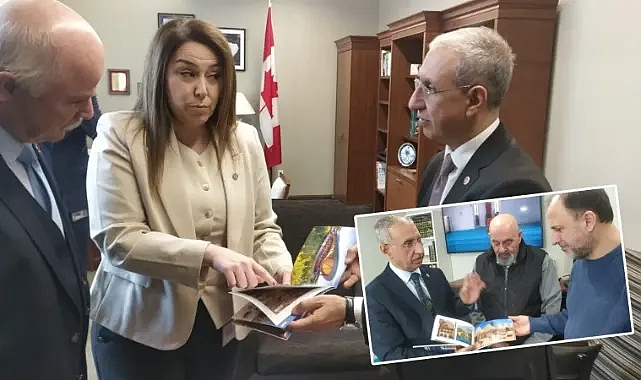 Vekil Dusak’tan Kanada’da yoğun temaslar: Şanlıurfa’ya davet etti!