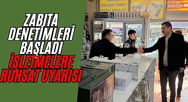 Zabıta Sahada: Viranşehir’de Ruhsatsız İşletmelere 14 Gün Uyarısı