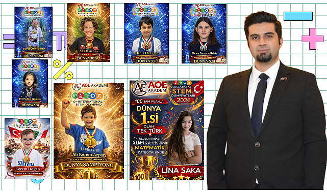 8 Öğrenciden 2 Dünya Şampiyonu: Ali Osman Erdoğan Türkiye’den Dünya Dereceleri Çıkardı