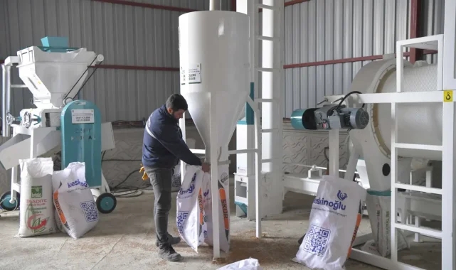 ABB'den Polatlı Uzunbeyli'ye tohum eleme ve yem ezme tesisi
