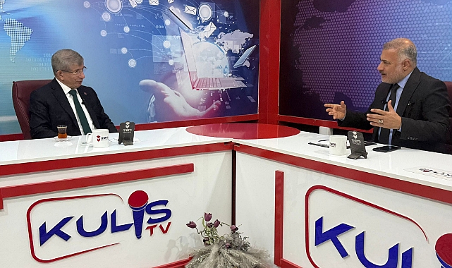 Ahmet Davutoğlu Kulis TV'de gündeme dair çarpıcı mesajlar verdi