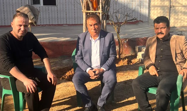 AK Parti Akçakale İlçe Başkanlığı Şehit Ailesini Ziyaret Etti