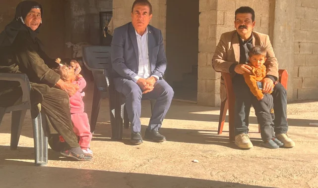 AK Parti Akçakale'den Şehit Ailesine Ziyaret