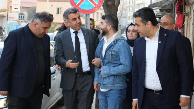 AK Parti Bozova Teşkilatı Esnaf Ziyaretinde Bulundu