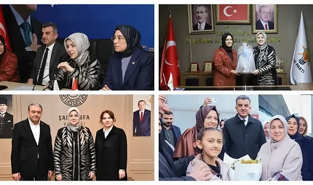 AK Parti Genel Merkez Kadın Kolları Başkanı Tuğba Işık Ercan Şanlıurfa’da