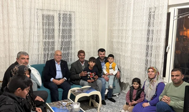 AK Parti Halfeti İlçe Başkanı Ailesiyle İftar Sofrasında Buluştu