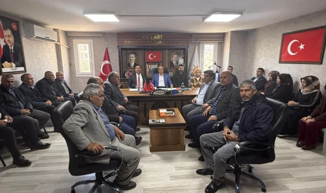 AK Parti Halfeti İlçe Başkanlığı Teşkilat Toplantısı Gerçekleştirdi
