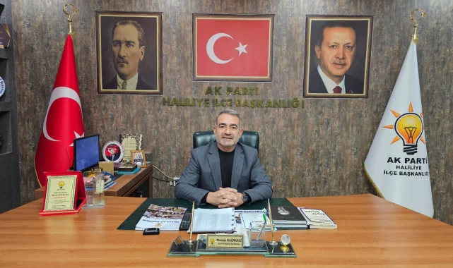 AK Parti Haliliye İlçe Başkanlığı'nda Nöbetçi Mehmet Demir Görevde