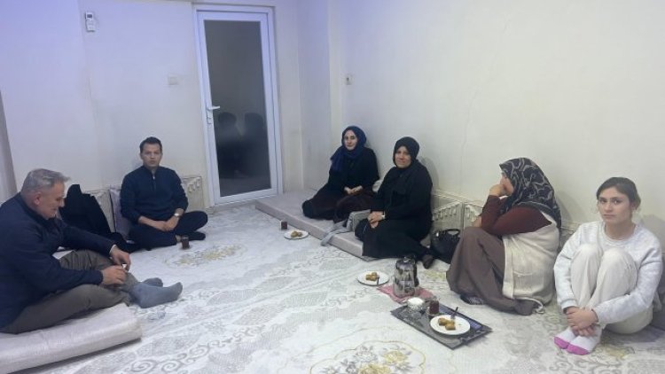 AK Parti Haliliye'den Aykin Ailesi'nin Gönül Sofrasına Ziyaret