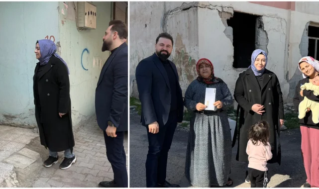 AK Parti Haliliye'den Gönül Ziyaretleri: Erdoğan'ın Selamı İletildi