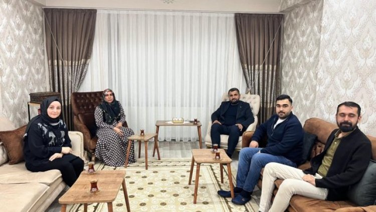 AK Parti Haliliye'den Şehit Yakını Aileye Gönül Sofrası Ziyareti