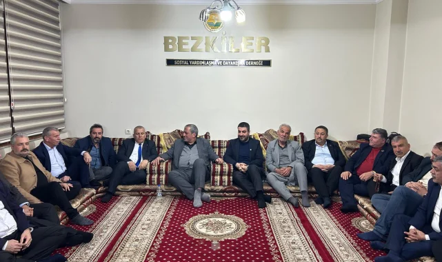 AK Parti Karaköprü İlçe Başkanı Orhan Çelik'ten Bezki Derneği'ne Ziyaret