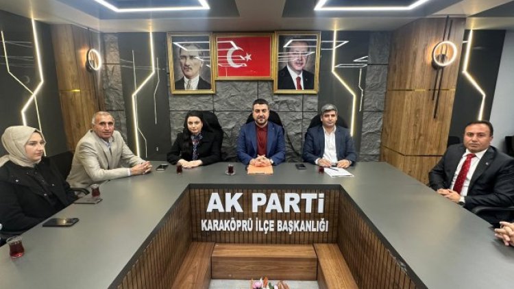 AK Parti Karaköprü İlçe Başkanlığı Haftalık Yönetim Kurulu Toplantısı Gerçekleştirildi