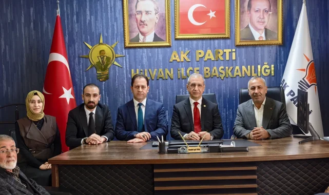AK Partili Vekil Abdurrahim Dusak Hilvan Teşkilatını Ziyaret Etti