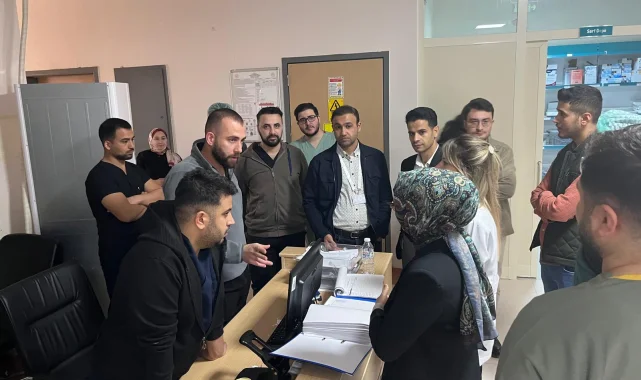 Akçakale Devlet Hastanesi'nde Başhekim Ali Palice Saha Turu Gerçekleştirdi