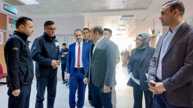 Akçakale Devlet Hastanesi'nde Kaymakam Altınöz'den Kapsamlı Ziyaret