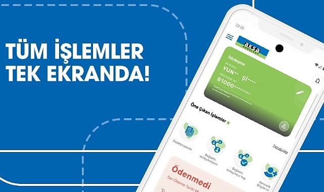 Aksa Doğalgaz Mobil, uygulama mağazalarında yayınlandı: Tüm işlemler tek ekranda