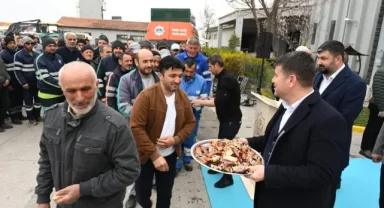 Aksaray Belediyesinde bayramlaşma