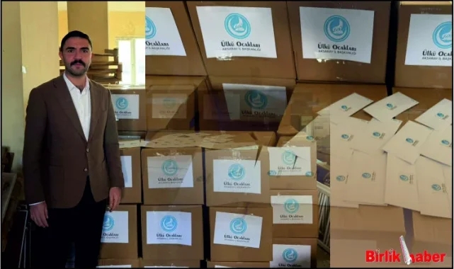 Aksaray Ülkü Ocakları'ndan gönül seferberliği: "Komşusu açken tok atan bizden değildir"