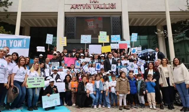 Artvin'de 'dünya su günü' etkinliği