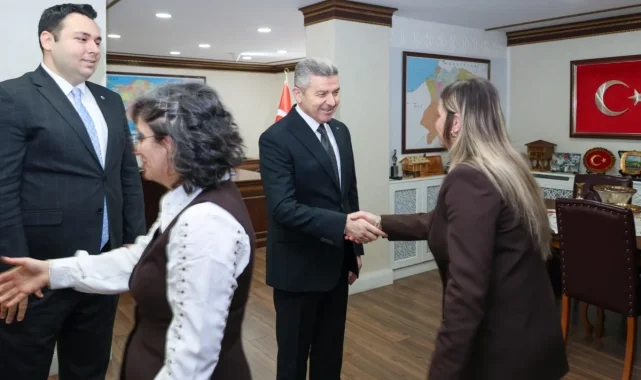 Artvin Valisi Ergün, İçişleri Personeliyle bayramlaştı