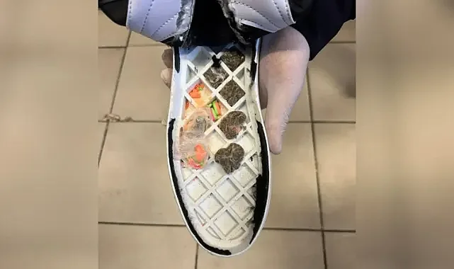 Ayakkabının tabanına gizlemişler! Şanlıurfa'da operasyon!