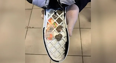 Ayakkabının tabanına gizlemişler! Şanlıurfa'da operasyon!