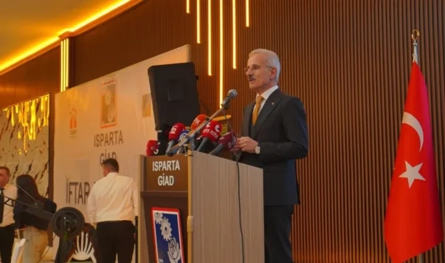 Bakan Uraloğlu Isparta'da iş dünyasıyla iftarda buluştu